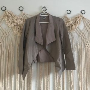 LAST CALL GETTING DONATED DKNY leather jacket